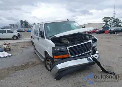 2020 GMC Savana Cargo Rwd 2500 Regular Wheelbase Work Van z USA, uszkodzony, nr VIN 1GTW7AFG6L1180907